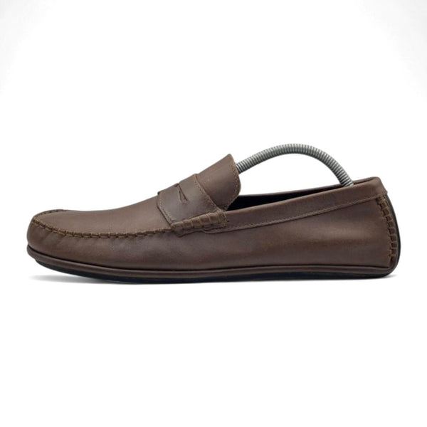 MEN LEATHER MOCCASINS