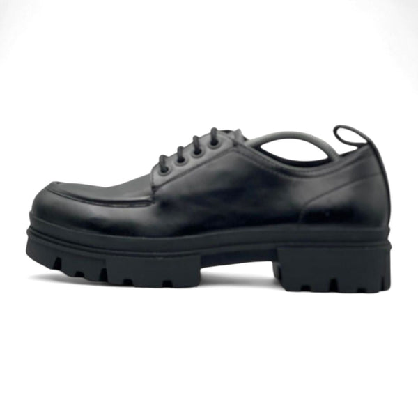 ZARA MOC TOE CHUNKY SHOES